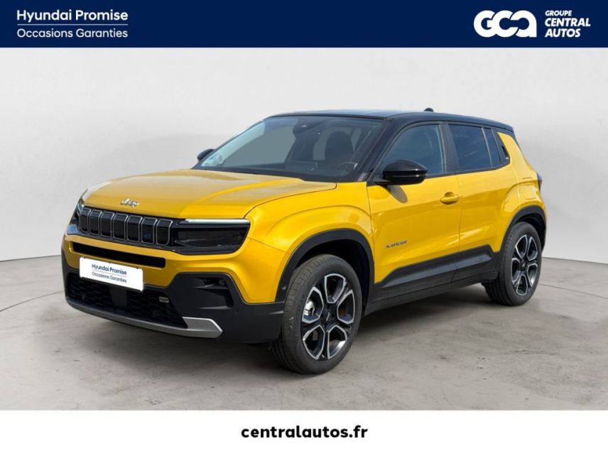 38200 : Hyundai Vienne - Groupe Central Autos - JEEP AVENGER ELECTRIQUE Summit - AVENGER ELECTRIQUE - Jaune - Automate à fonct. Continu - Courant électrique
