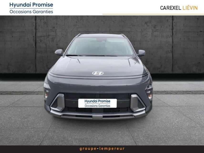 62800 : Hyundai Lens - Groupe Lempereur - HYUNDAI Kona - Kona - Ecotronic Gray perlé métallisé - Traction - Hybride : Essence/Electrique