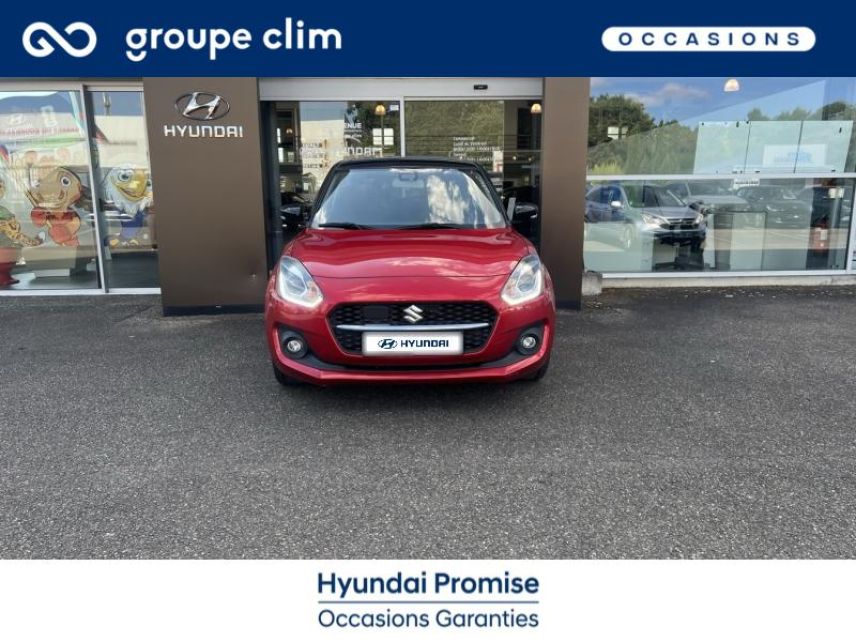 40280 : Hyundai - Groupe Clim - Mont de Marsan - SUZUKI Swift - Swift - So'Color Burning Red Pearl/Black métal - Traction - Essence/Micro-Hybride