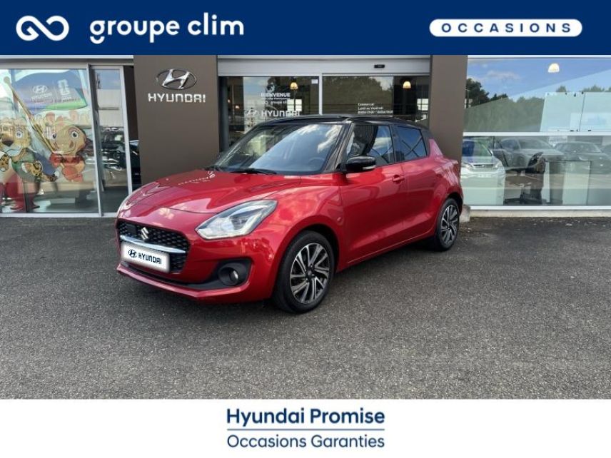 40280 : Hyundai - Groupe Clim - Mont de Marsan - SUZUKI Swift - Swift - So'Color Burning Red Pearl/Black métal - Traction - Essence/Micro-Hybride