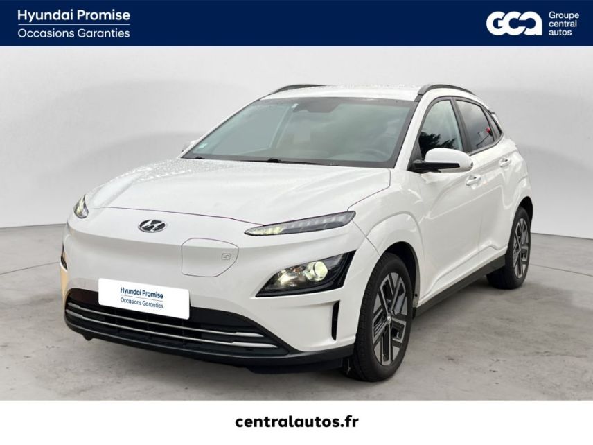 75010 : Hyundai Paris Nord - Goncourt Automobiles - HYUNDAI KONA ELECTRIC Intuitive - KONA ELECTRIQUE - Blanc - Automate à fonct. Continu - Courant électrique