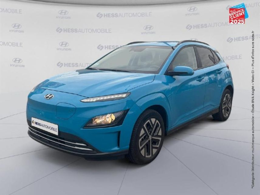 67800 : Hyundai Strasbourg - HESS Automobile - HYUNDAI Kona - Kona - Bleu - Traction - Electrique