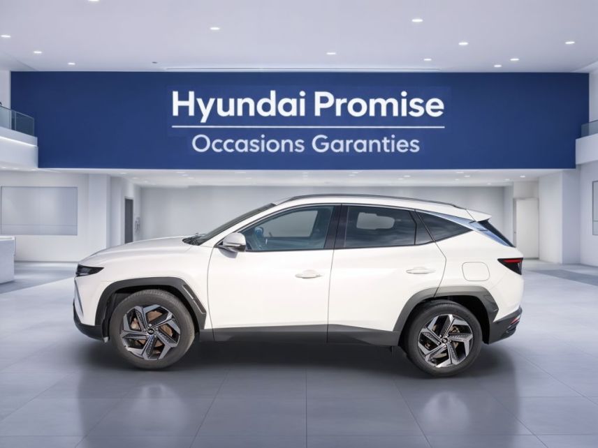 75010 : Hyundai Paris Nord - Goncourt Automobiles - HYUNDAI TUCSON Creative - TUCSON IV - Blanc - Boîte automatique - Essence / Courant électrique