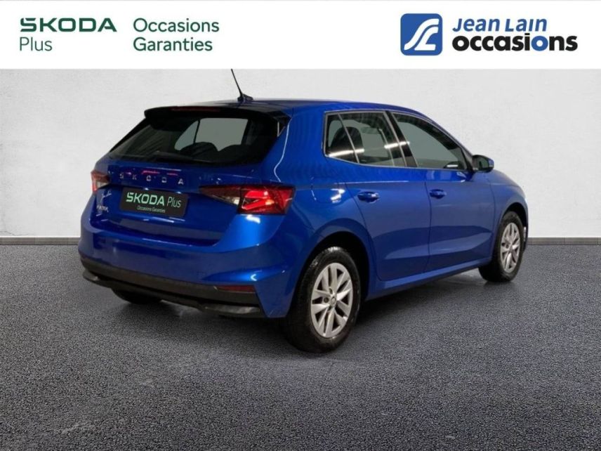 75010 : Hyundai Paris Nord - Goncourt Automobiles - SKODA FABIA Ambition - FABIA IV - BLEU RS - Automate sequentiel - Essence sans plomb