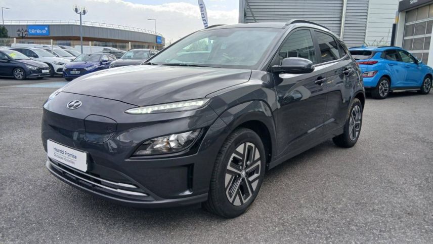 75010 : Hyundai Paris Nord - Goncourt Automobiles - HYUNDAI KONA ELECTRIC Intuitive - KONA ELECTRIQUE - Gris - Automate à fonct. Continu - Courant électrique