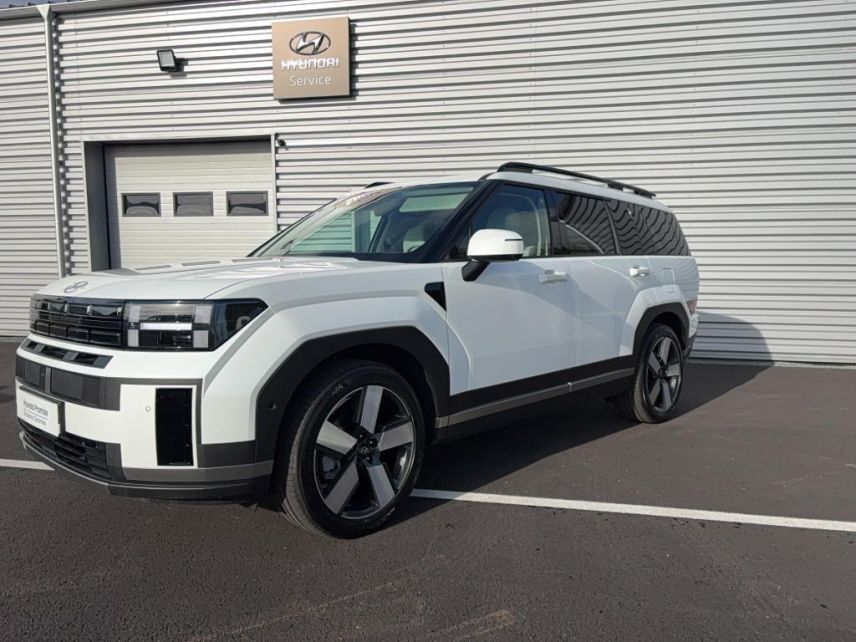 75010 : Hyundai Paris Nord - Goncourt Automobiles - HYUNDAI SANTA FE Executive - SANTA FE V - Blanc - Boîte automatique - Essence / Courant électrique