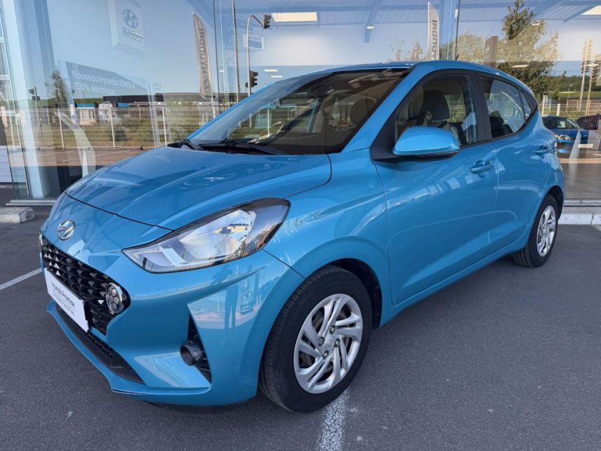 75010 : Hyundai Paris Nord - Goncourt Automobiles - HYUNDAI i10 Intuitive - i10 III - Bleu - Boîte manuelle - Essence sans plomb
