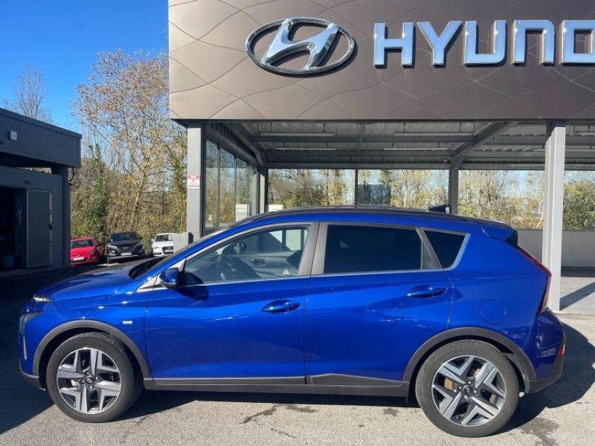 64100 : Hyundai Bayonne - Oceanic Auto - HYUNDAI Bayon - Bayon - Intense Blue Métal - Traction - Essence/Micro-Hybride