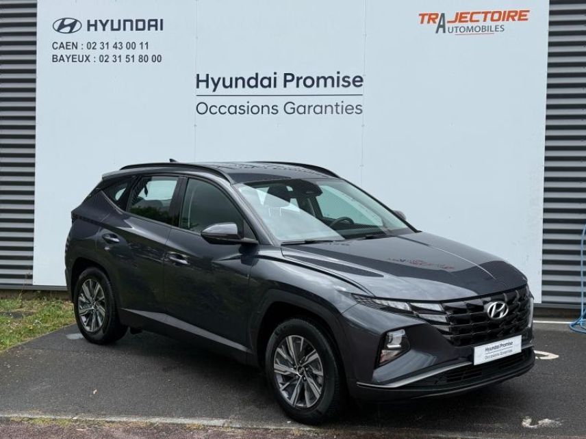 14112 : Hyundai Caen - Trajectoire Automobiles - HYUNDAI Tucson - Tucson - Dark Knight Métal - Traction - Hybride : Essence/Electrique