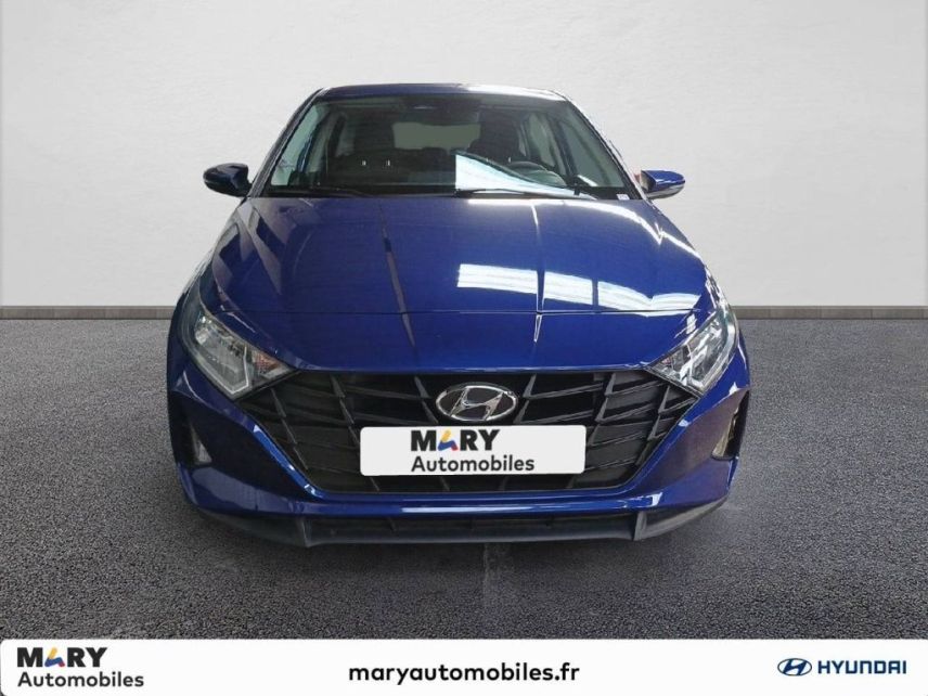 75010 : Hyundai Paris Nord - Goncourt Automobiles - HYUNDAI i20 Initia - i20 III - INTENSE BLUE - Boîte manuelle - Essence sans plomb