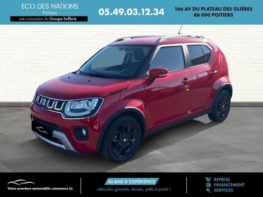 86000 : Hyundai Poitiers - Eco des Nations - SUZUKI Ignis - Ignis - Rouge - Traction - Essence/Micro-Hybride