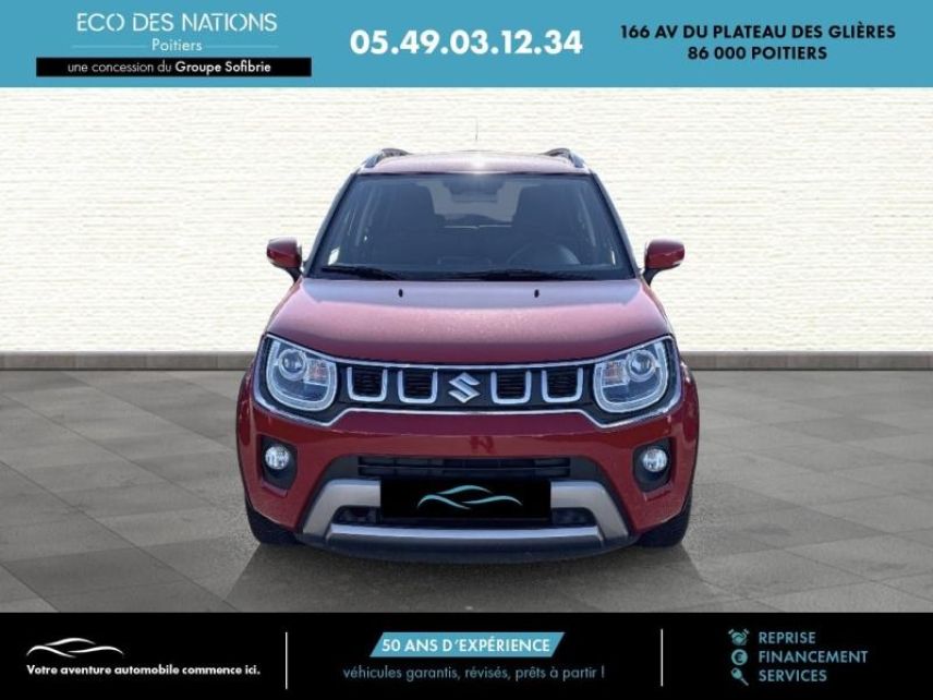 86000 : Hyundai Poitiers - Eco des Nations - SUZUKI Ignis - Ignis - Rouge - Traction - Essence/Micro-Hybride
