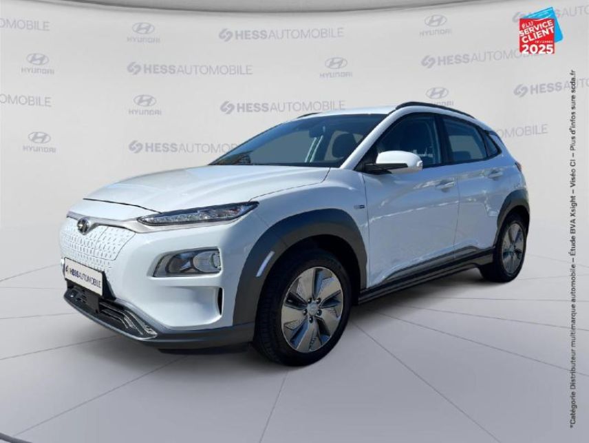 67800 : Hyundai Strasbourg - HESS Automobile - HYUNDAI Kona - Kona - Chalk White Métal - Traction - Electrique