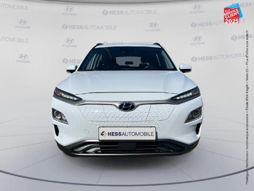 67800 : Hyundai Strasbourg - HESS Automobile - HYUNDAI Kona - Kona - Chalk White Métal - Traction - Electrique