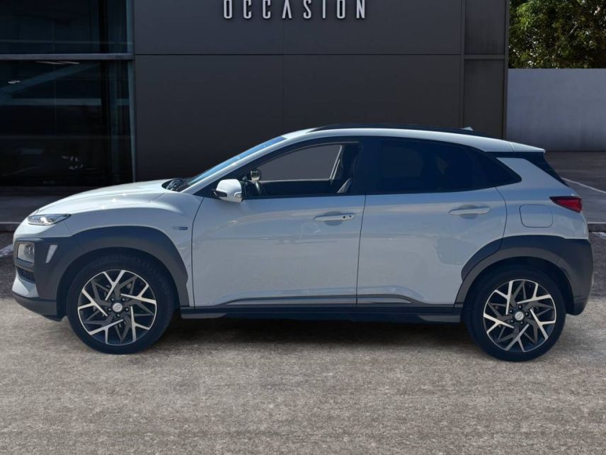 75010 : Hyundai Paris Nord - Goncourt Automobiles - HYUNDAI KONA HYBRID Executive - KONA - BLANC - Automate sequentiel - Essence / Courant électrique
