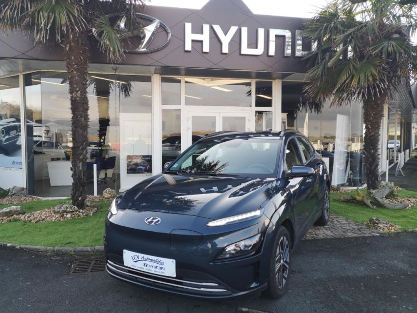 75010 : Hyundai Paris Nord - Goncourt Automobiles - HYUNDAI KONA ELECTRIC Intuitive - KONA ELECTRIQUE - Bleu - Automate à fonct. Continu - Courant électrique