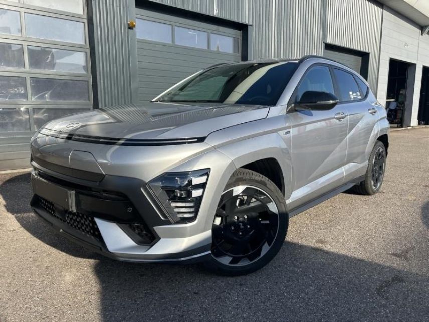 54520 : Hyundai Nancy - Théobald Automobiles - HYUNDAI Kona - Kona - Shimmering Silver Métal - Traction - Electrique