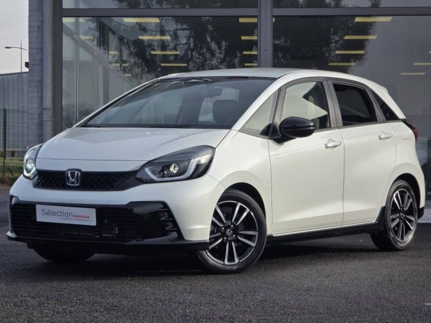 57200 : Hyundai Sarreguemines - Theobald Automobiles - HONDA Jazz - Jazz - Blanc Platine nacré - Traction - Hybride : Essence/Electrique