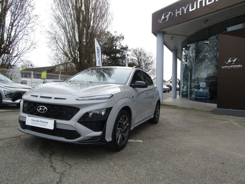 75010 : Hyundai Paris Nord - Goncourt Automobiles - HYUNDAI KONA N Line Creative - KONA - Gris - Boîte manuelle - Essence sans plomb