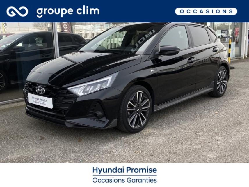 87280 : Hyundai Limoges - Motors Cars - HYUNDAI i20 - i20 - Phantom Black Métal - Traction - Essence/Micro-Hybride