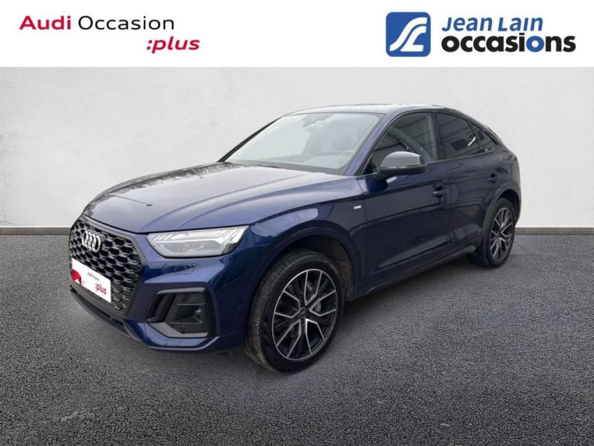 75010 : Hyundai Paris Nord - Goncourt Automobiles - AUDI Q5 SPORTBACK S line - Q5 II - BLEU NAVARRE METALLISE - Automate sequentiel - Essence / Courant électrique