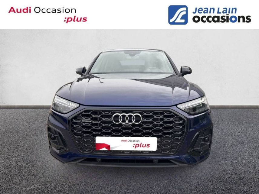 75010 : Hyundai Paris Nord - Goncourt Automobiles - AUDI Q5 SPORTBACK S line - Q5 II - BLEU NAVARRE METALLISE - Automate sequentiel - Essence / Courant électrique