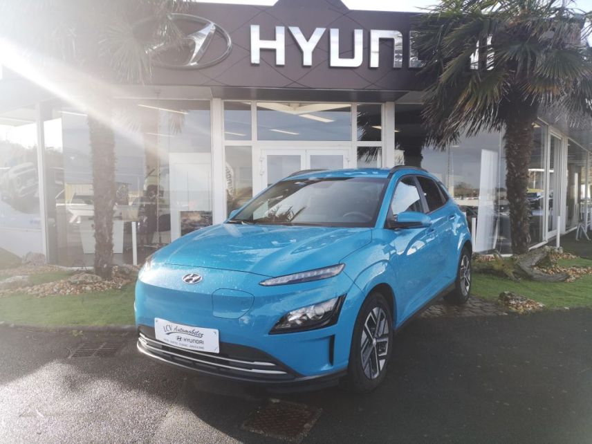 75010 : Hyundai Paris Nord - Goncourt Automobiles - HYUNDAI KONA ELECTRIC Intuitive - KONA ELECTRIQUE - Bleu - Automate à fonct. Continu - Courant électrique
