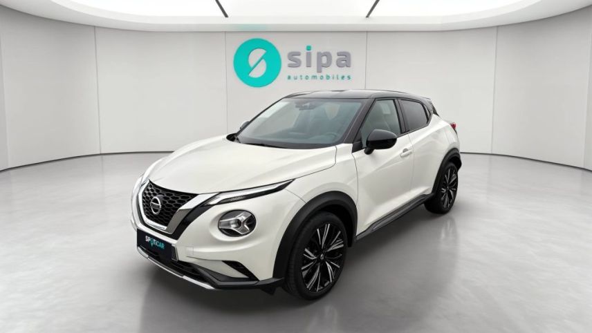 75010 : Hyundai Paris Nord - Goncourt Automobiles - NISSAN JUKE 2021.5 N-Design - JUKE II - Blanc - Boîte manuelle - Essence sans plomb
