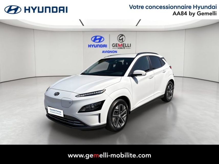 75010 : Hyundai Paris Nord - Goncourt Automobiles - HYUNDAI KONA ELECTRIC Intuitive - KONA ELECTRIQUE - Blanc - Automate à fonct. Continu - Courant électrique