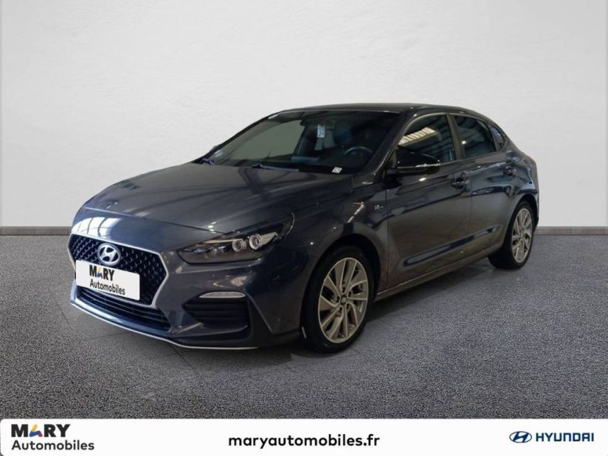 75010 : Hyundai Paris Nord - Goncourt Automobiles - HYUNDAI i30 FASTBACK N Line - i30 III - Noir - Boîte manuelle - Essence sans plomb