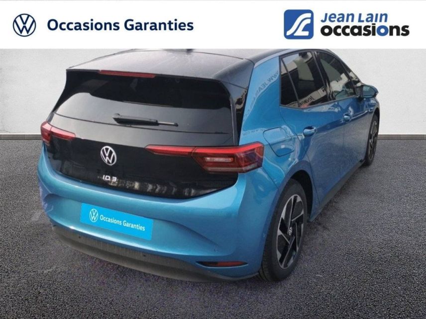 75010 : Hyundai Paris Nord - Goncourt Automobiles - VOLKSWAGEN ID.3 Life Max - ID.3 - BLEU COTE D'AZUR / TOIT NOIR - Automate à fonct. Continu - Courant électrique