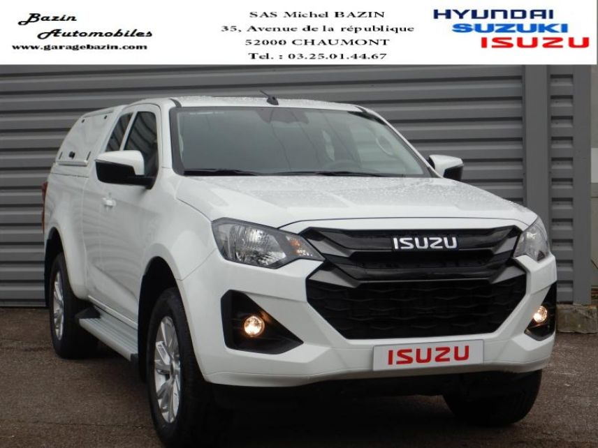52000 : Hyundai Chaumont - Garage Michel Bazin - ISUZU D-Max - D-Max - Splash White - Transmission intégrale enclenc - Diesel