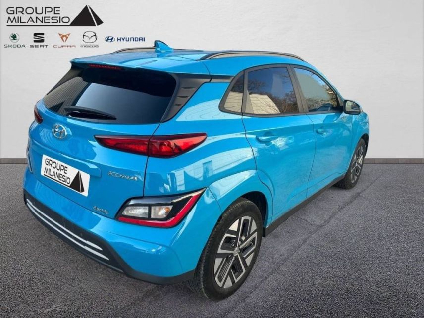 75010 : Hyundai Paris Nord - Goncourt Automobiles - HYUNDAI KONA ELECTRIC Intuitive - KONA ELECTRIC (12/2020-08/2023) - Bleu - Automate à fonct. Continu - Courant électrique
