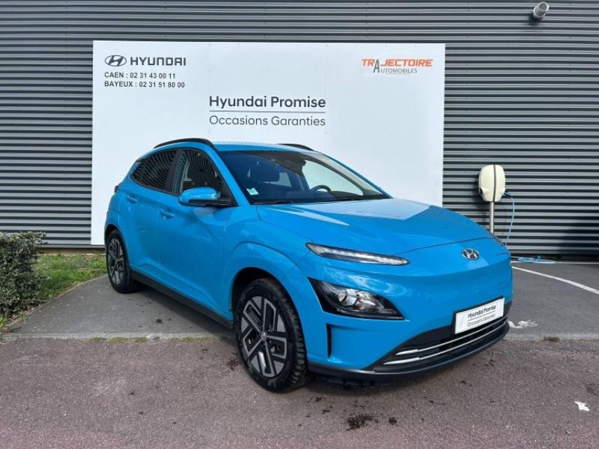 14112 : Hyundai Caen - Trajectoire Automobiles - HYUNDAI Kona - Kona - Bleu - Traction - Electrique