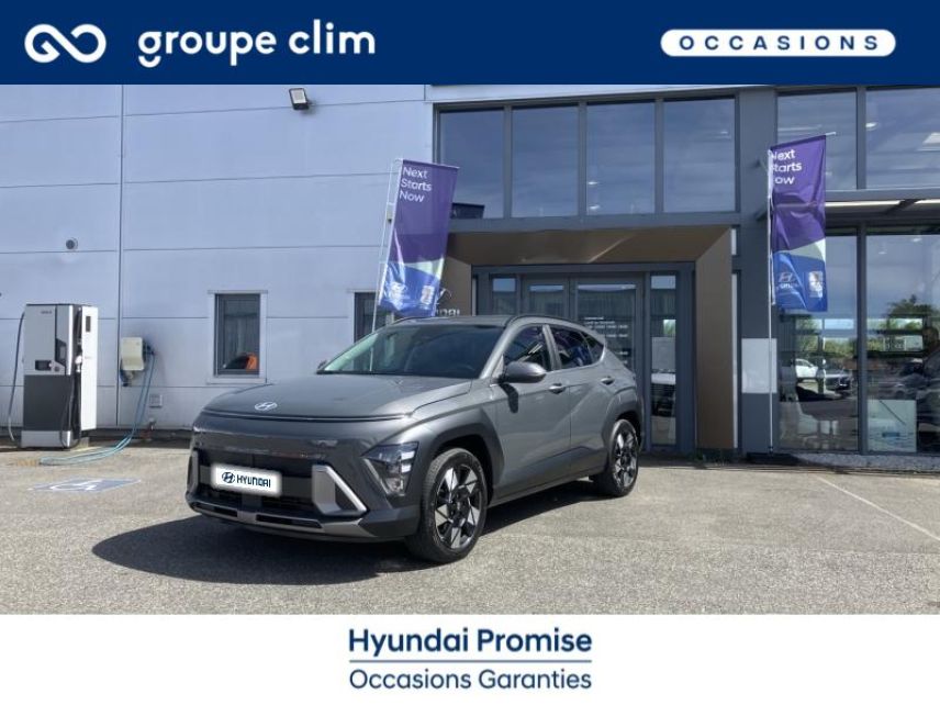 65000 : Hyundai - Groupe Clim - Tarbes - HYUNDAI Kona - Kona - Ecotronic Gray perlé métallisé - Traction - Hybride : Essence/Electrique