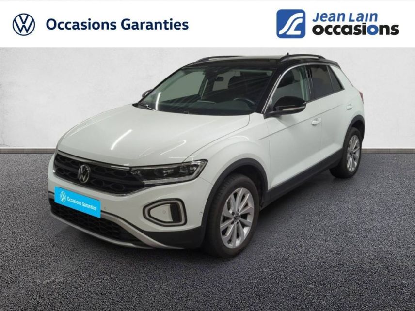 75010 : Hyundai Paris Nord - Goncourt Automobiles - VOLKSWAGEN T-ROC VW Edition - T-ROC - BLANC PUR - Automate sequentiel - Essence sans plomb