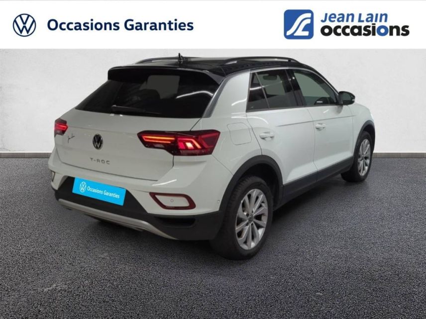 75010 : Hyundai Paris Nord - Goncourt Automobiles - VOLKSWAGEN T-ROC VW Edition - T-ROC - BLANC PUR - Automate sequentiel - Essence sans plomb