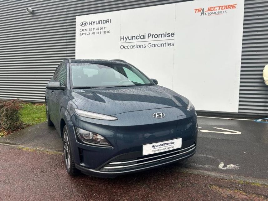 14112 : Hyundai Caen - Trajectoire Automobiles - HYUNDAI Kona - Kona - Dark Night Métal - Traction - Electrique