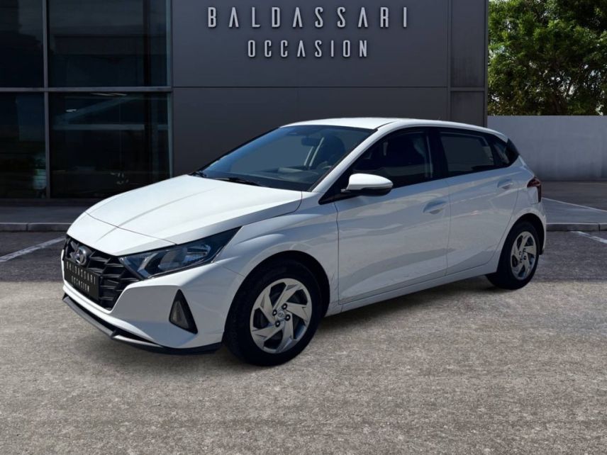 75010 : Hyundai Paris Nord - Goncourt Automobiles - HYUNDAI i20 Initia - i20 III - Blanc - Boîte manuelle - Essence sans plomb