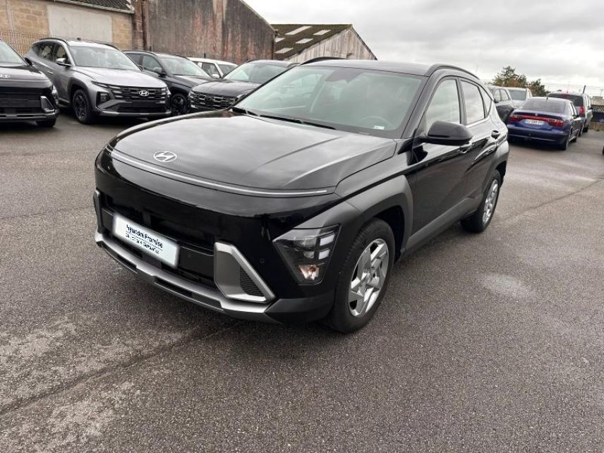 29200 : Hyundai Brest - Iroise Automobiles - HYUNDAI Kona - Kona - Abyss Black perlé métallisé - Traction - Essence
