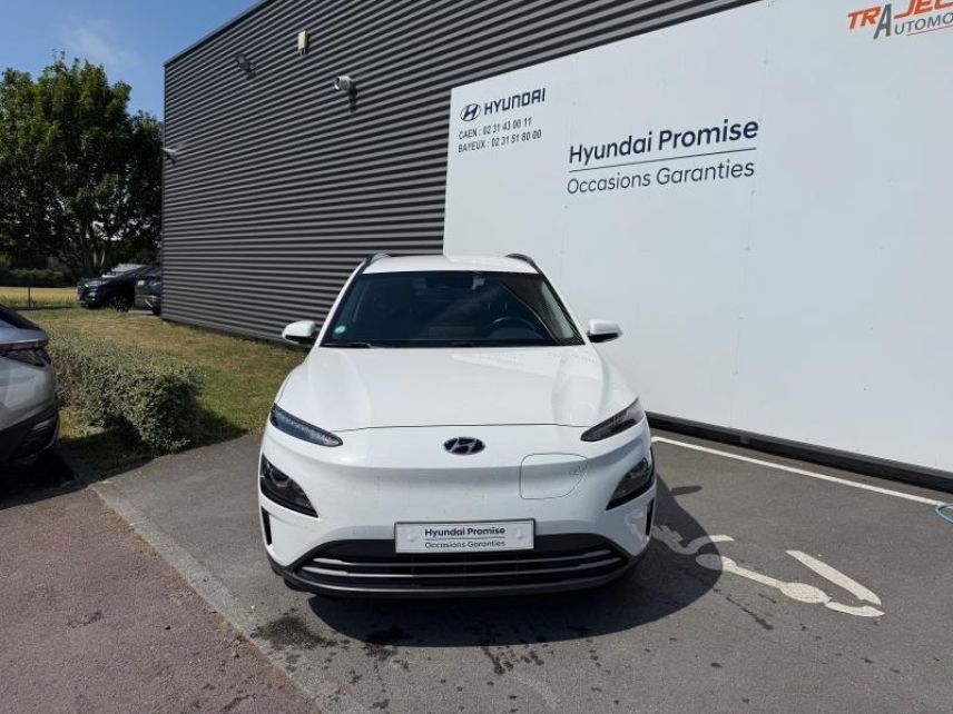 14112 : Hyundai Caen - Trajectoire Automobiles - HYUNDAI Kona - Kona - Serenity White Métal - Traction - Electrique