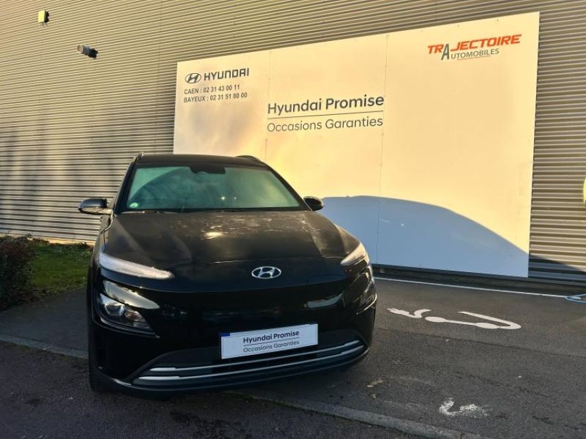14112 : Hyundai Caen - Trajectoire Automobiles - HYUNDAI Kona - Kona - Phantom Black Métal - Traction - Electrique
