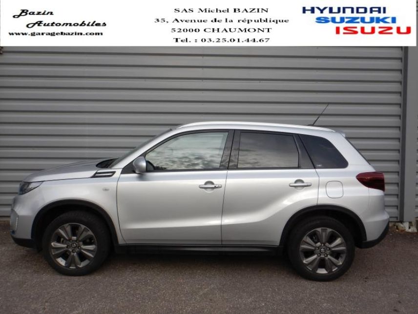 52000 : Hyundai Chaumont - Garage Michel Bazin - SUZUKI Vitara - Vitara - Silky Silver métallisé 2 - Traction - Essence/Micro-Hybride