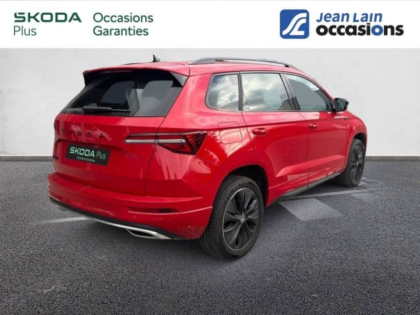 75010 : Hyundai Paris Nord - Goncourt Automobiles - SKODA KAROQ Sportline - KAROQ - ROUGE VELVET - Automate sequentiel - Essence sans plomb