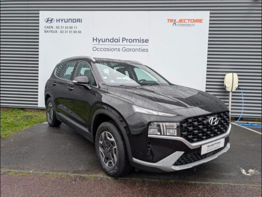 14112 : Hyundai Caen - Trajectoire Automobiles - HYUNDAI Santa Fe - Santa Fe - Phantom Black - Traction - Hybride : Essence/Electrique