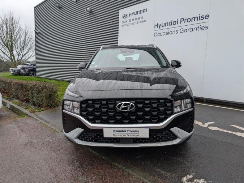 14112 : Hyundai Caen - Trajectoire Automobiles - HYUNDAI Santa Fe - Santa Fe - Phantom Black - Traction - Hybride : Essence/Electrique
