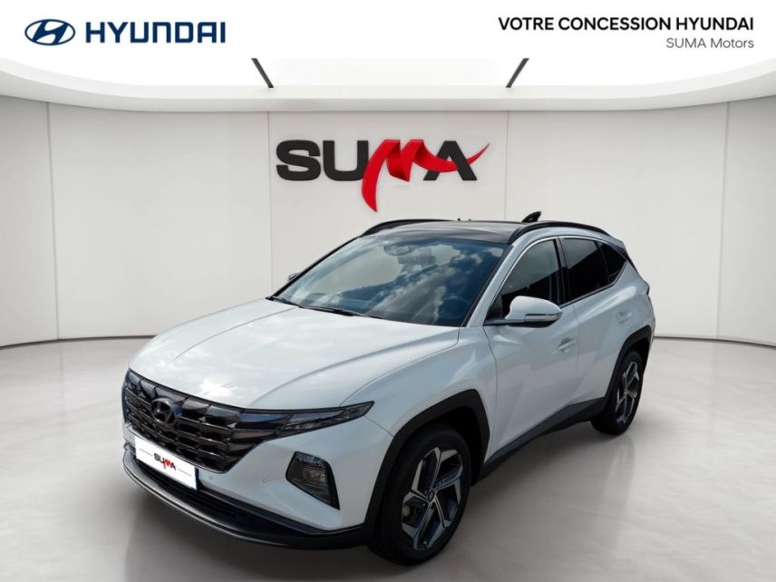 75010 : Hyundai Paris Nord - Goncourt Automobiles - HYUNDAI TUCSON Creative - TUCSON IV - Blanc - Boîte automatique - Essence / Courant électrique