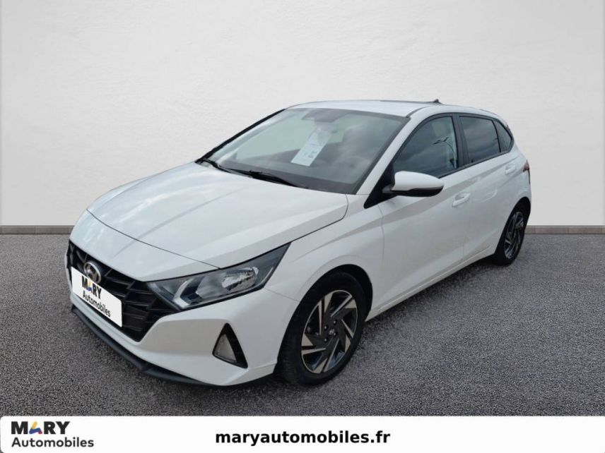 75010 : Hyundai Paris Nord - Goncourt Automobiles - HYUNDAI i20 Intuitive - i20 III - Blanc - Boîte manuelle - Essence sans plomb