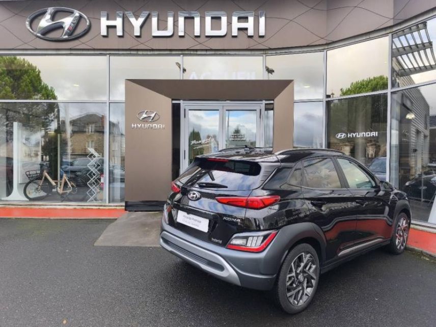 19100 : Hyundai Brive-la-Gaillarde - Garage Pouget - HYUNDAI Kona - Kona - Phantom Black Métal - Traction - Hybride : Essence/Electrique