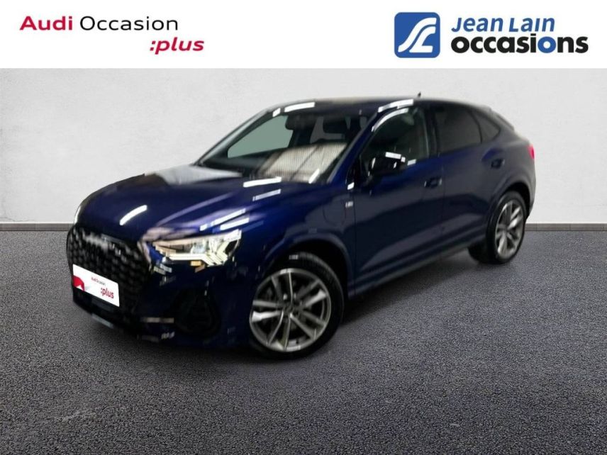 75010 : Hyundai Paris Nord - Goncourt Automobiles - AUDI Q3 SPORTBACK S line - Q3 II - BLEU NAVARRE METALLISE - Automate sequentiel - Essence / Courant électrique